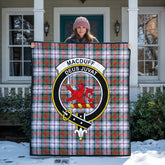 MacDuff Dress Ancient Tartan Crest Quilt
